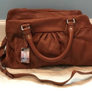 MARC BY MARC JACOBS Tan Leather Satchel Bag